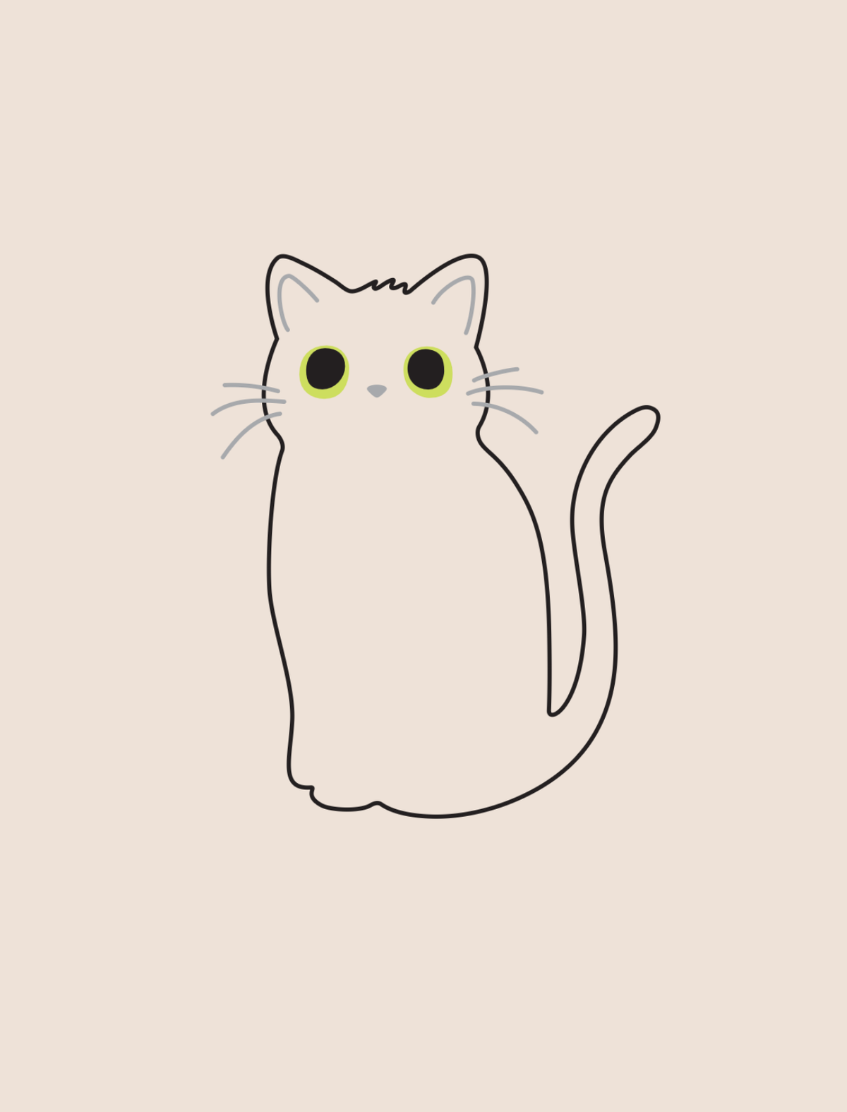 Cat Crewneck Sweatshirt