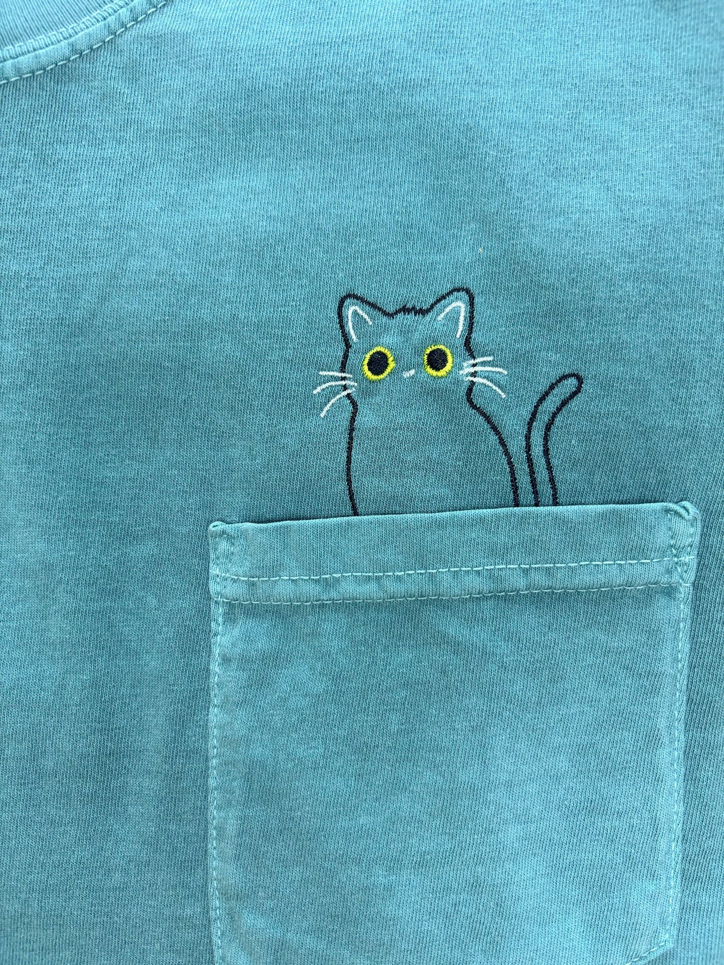 Cat Pocket T-shirt