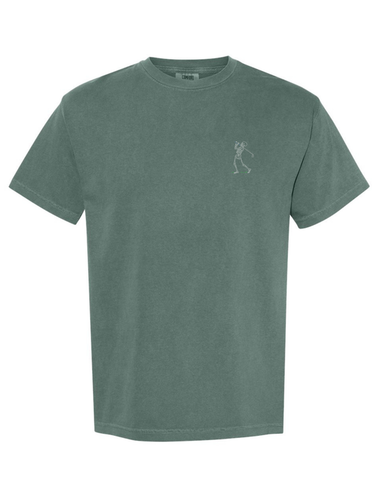 Golf Skelly Embroidered T-Shirt