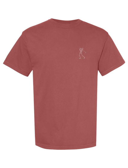 Golf Skelly Embroidered T-Shirt