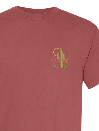 Desert Embroidered T-Shirt
