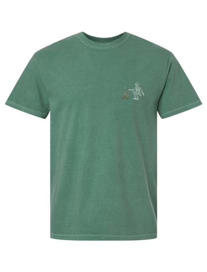 Smores Skelly Embroidered T-Shirt - October Mystery Design