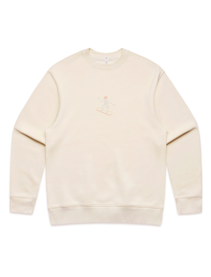 Snowboard Skelly Crewneck Sweatshirt