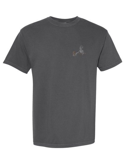 Chef Skelly Embroidered T-Shirt