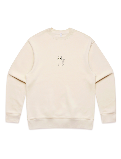 Cat Crewneck Sweatshirt