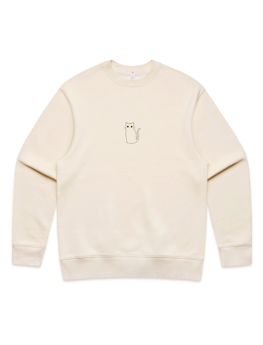 Cat Crewneck Sweatshirt