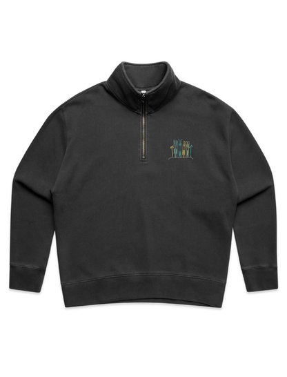 Ski Rack Women's Quarter Zip Sweatshirt