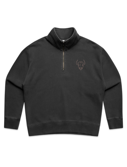 Buffalo Women's Quarter Zip Sweatshirt
