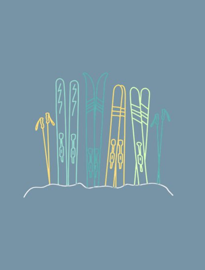Ski Rack Hoodie