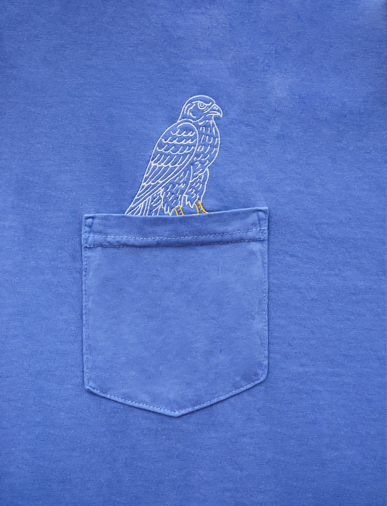 Falcon Embroidered Pocket T-Shirt