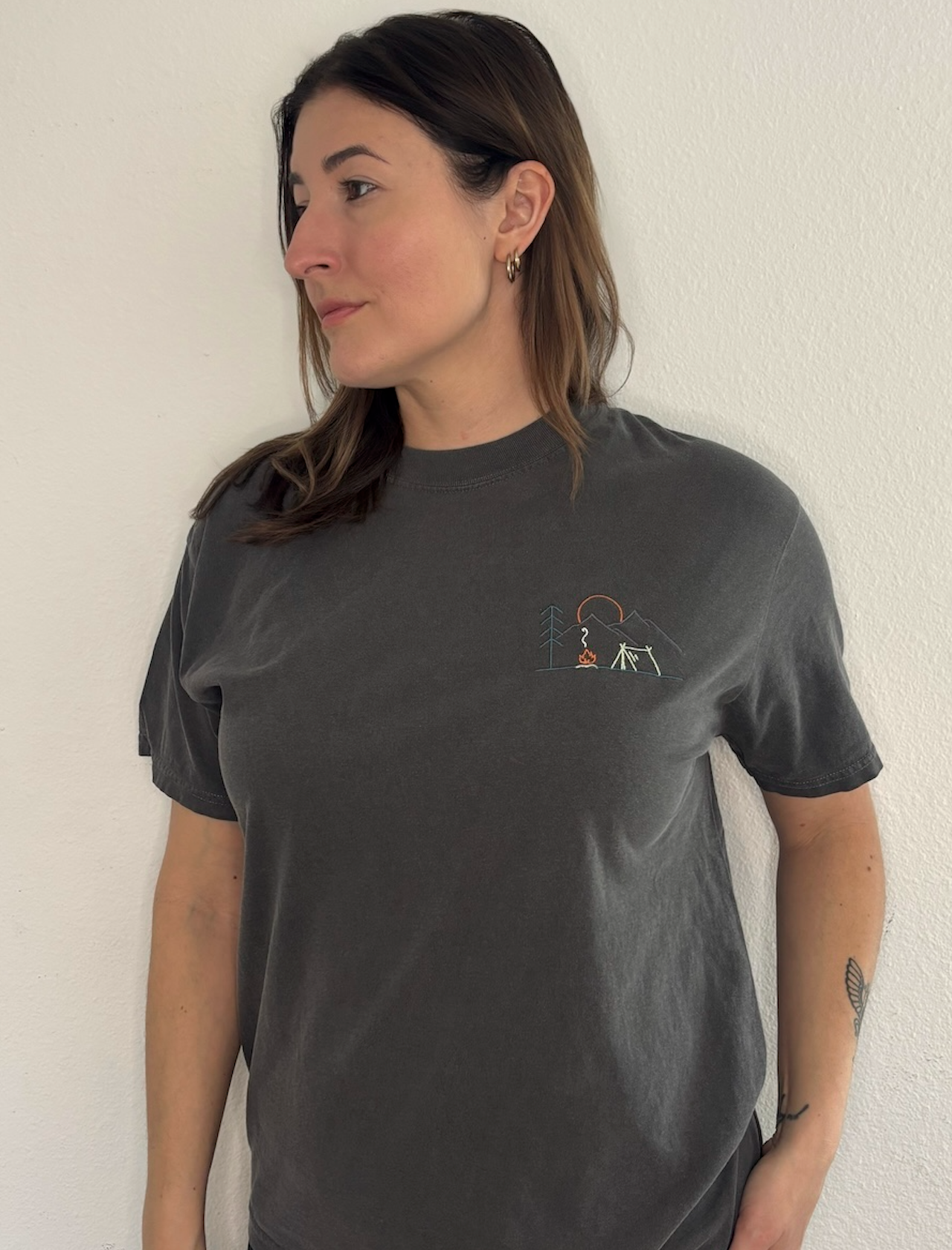 Camp Embroidered T-Shirt