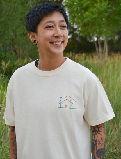 Camp Embroidered T-Shirt
