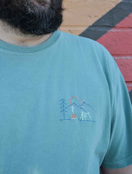 Camp Embroidered T-Shirt