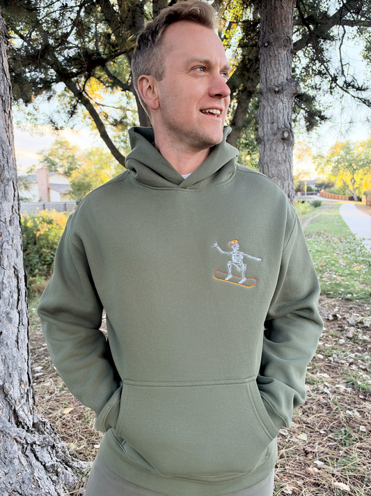 Snowboard Skelly Hoodie