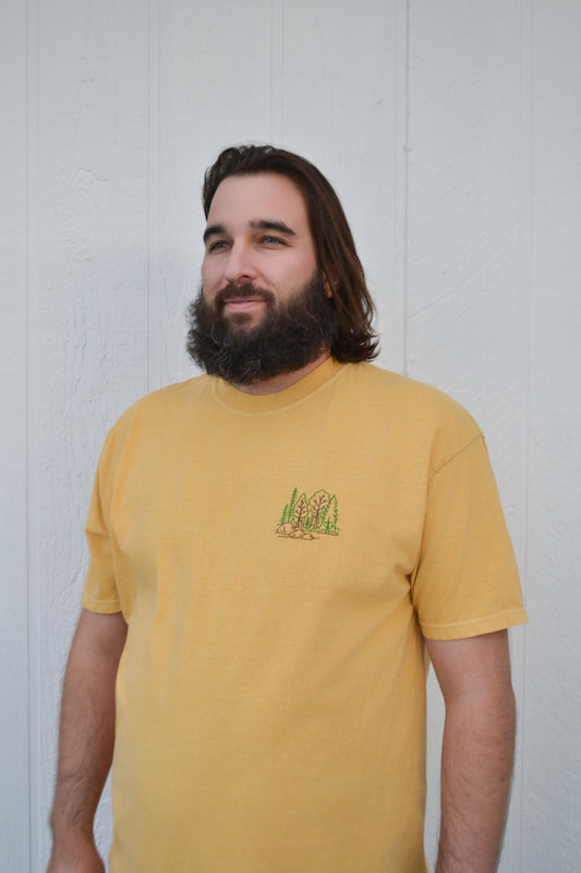 Forest Embroidered T-Shirt