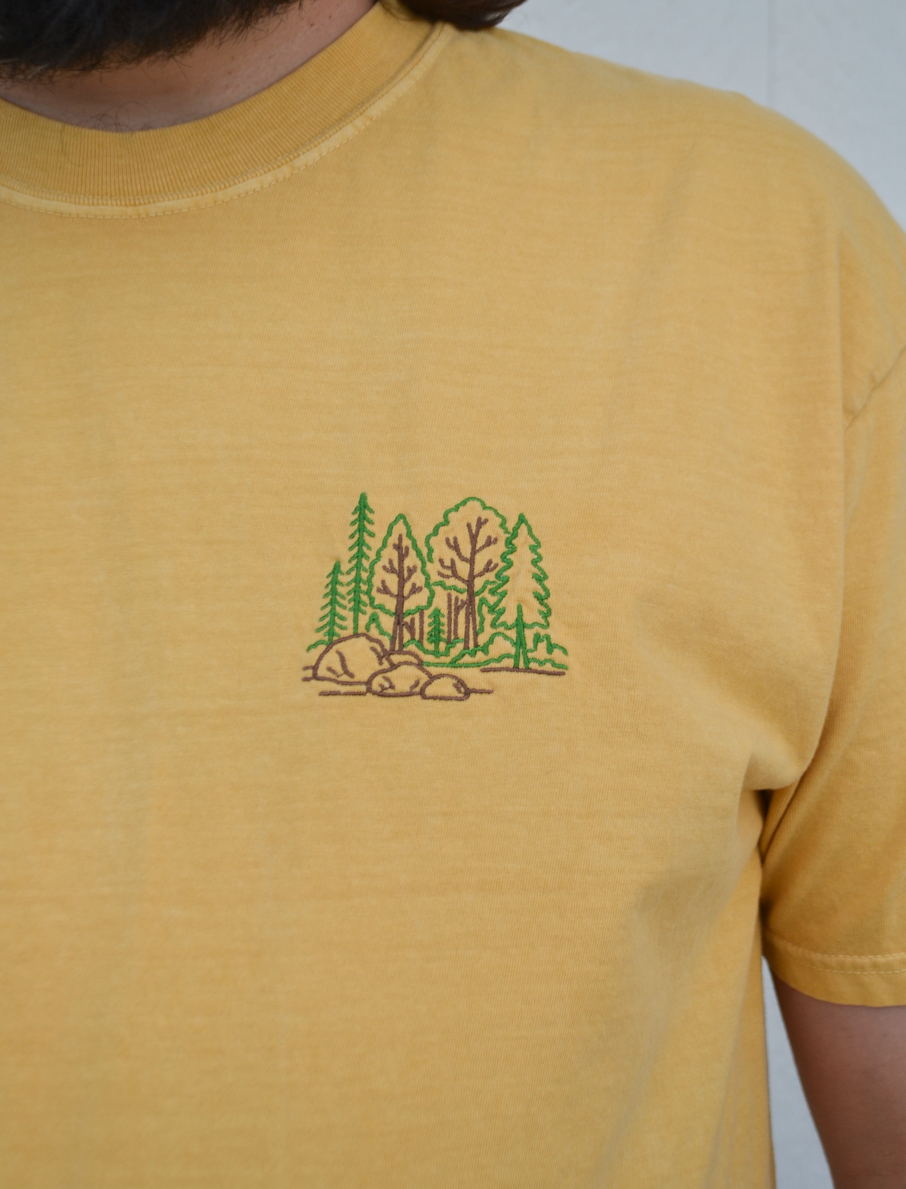 Forest Embroidered T-Shirt