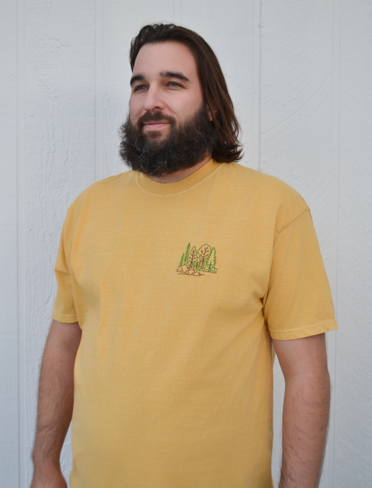 Forest Embroidered T-Shirt